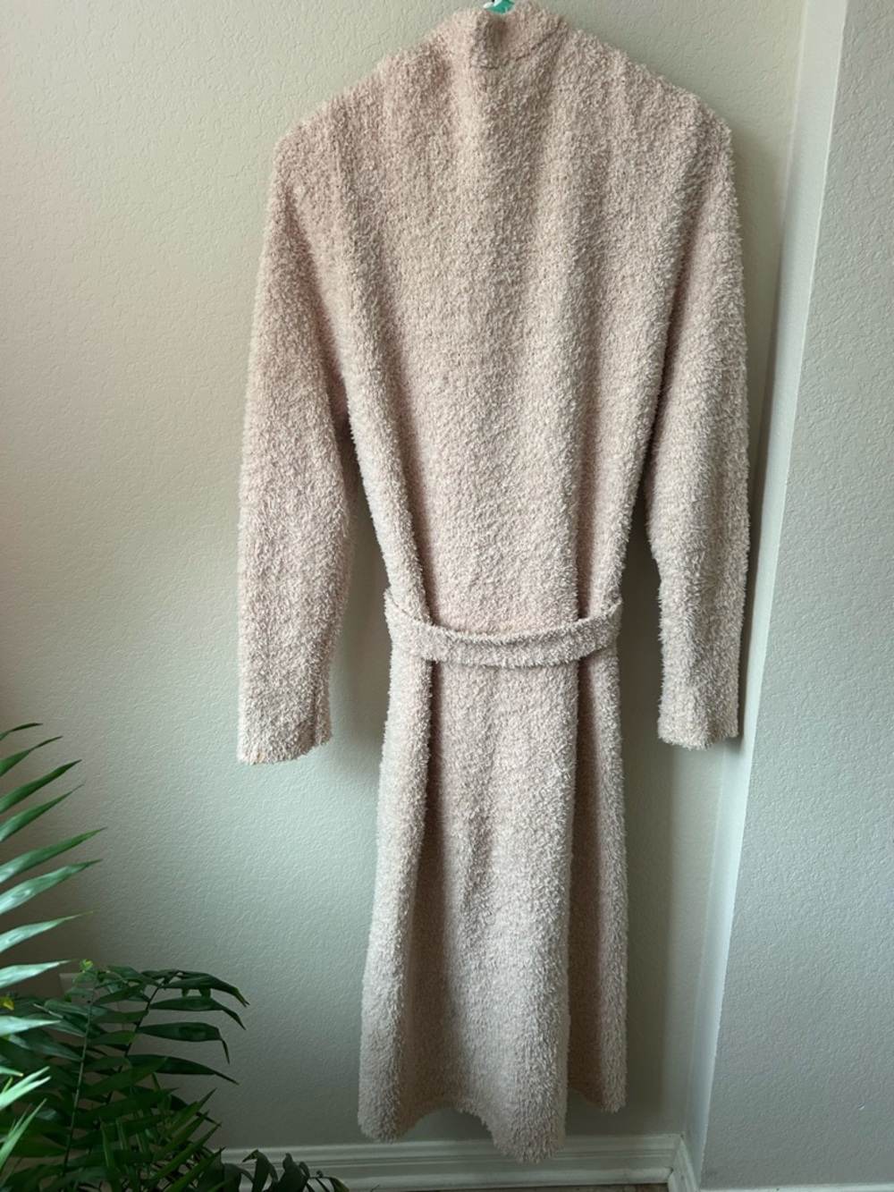 Skims Cozy Knit Robe in Dusk - Picture 3 of 4